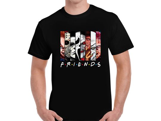 Discover Halloween Horror Scary Spooky Popular Friends T-shirt