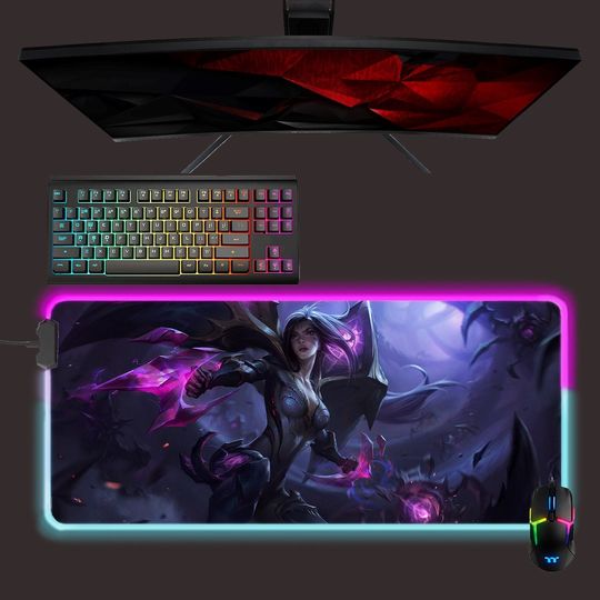 Discover Kai'Sa LED RGB mouse pads