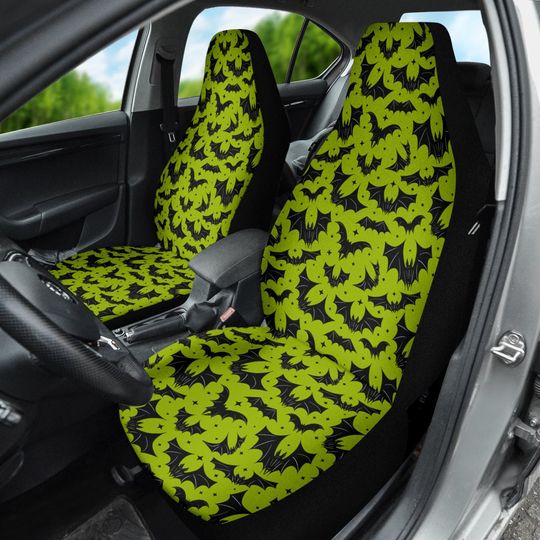 Discover Bat Halloween Car Seat Covers