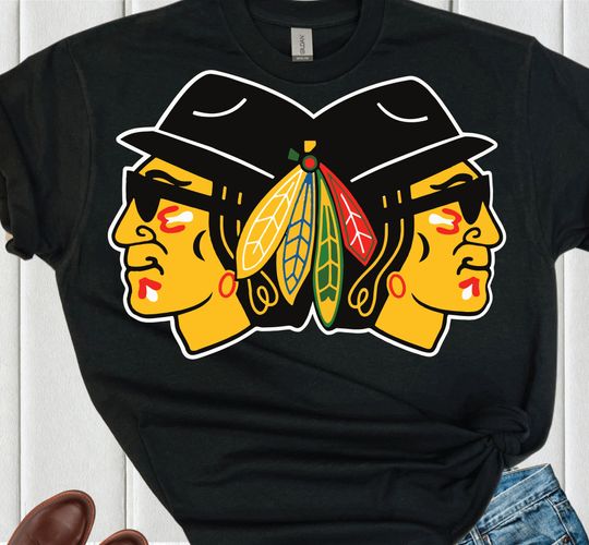 Discover Chicago Blues Borthers Hawks T-Shirt