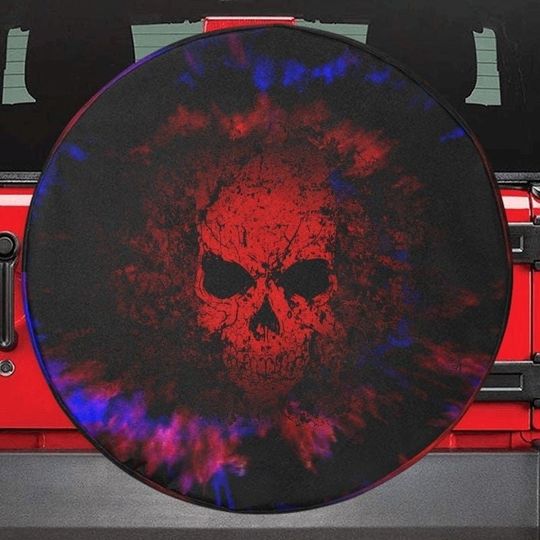 Discover Crimson Chaos Spare Tire Cover