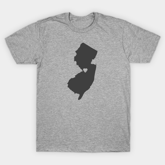 Discover New Jersey Love - New Jersey - T-Shirt