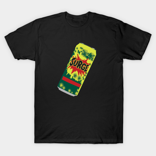 Discover Surge 90s Drink Nostalgia - Surge - T-Shirt