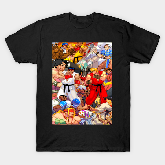 Discover Street Fighter Third Strike - Fight! - Street Fighter 3 - T-Shirt