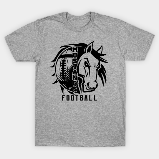 Discover Mustangs Football Sport - Mustangs Football - T-Shirt