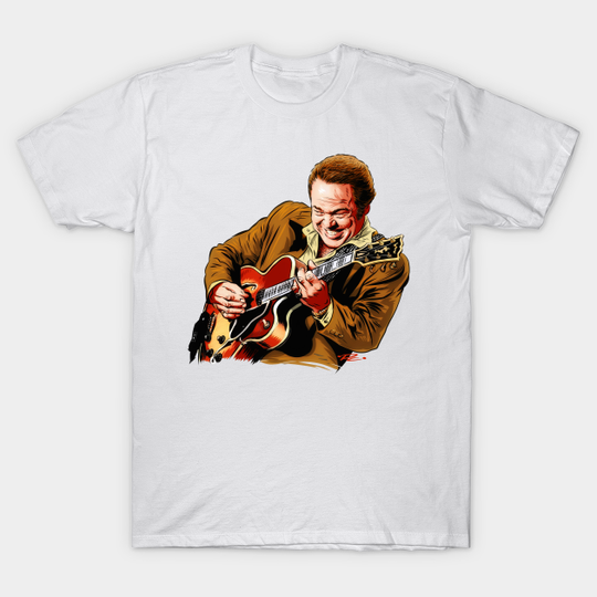 Discover Roy Clark - An illustration by Paul Cemmick - Roy Clark - T-Shirt
