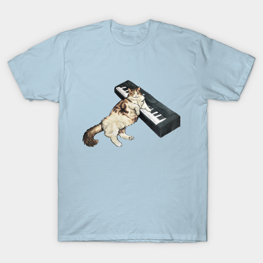 Discover Keyboard Cat - Cat - T-Shirt