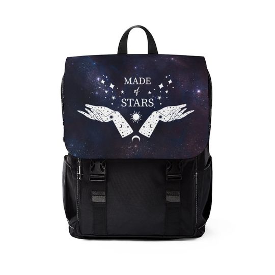 Discover Hippie Crystal Witchy Backpack Unisex Casual Shoulder Backpack