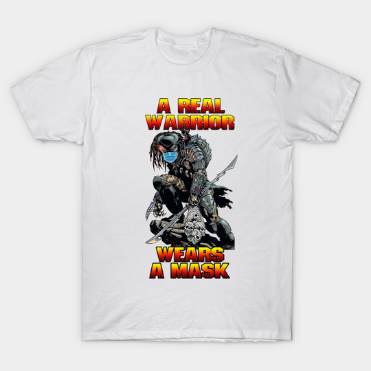 Discover Predator Face Mask - Predator Face Mask - T-Shirt