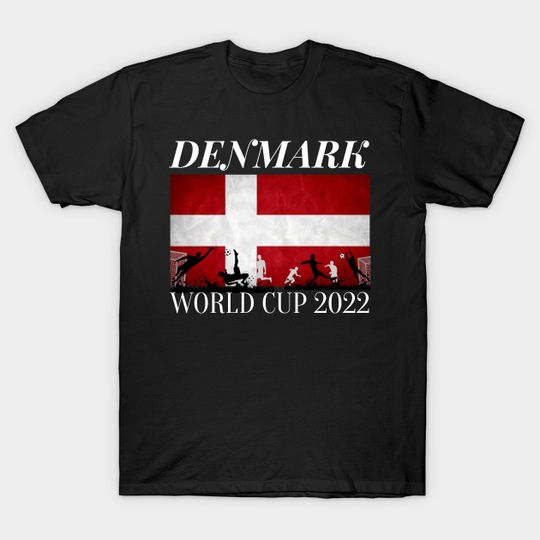 Discover Denmark world cup 2022 - Denmark World Cup 2022 - T-Shirt