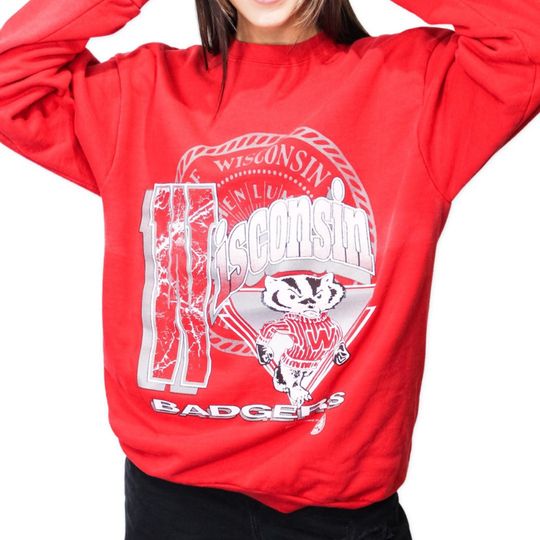 Discover Vintage University of Wisconsin Sweatshirt