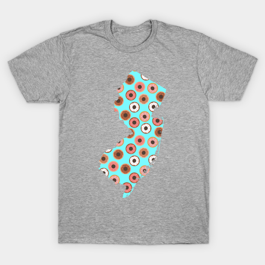 Discover New Jersey Doughnuts - New Jersey - T-Shirt