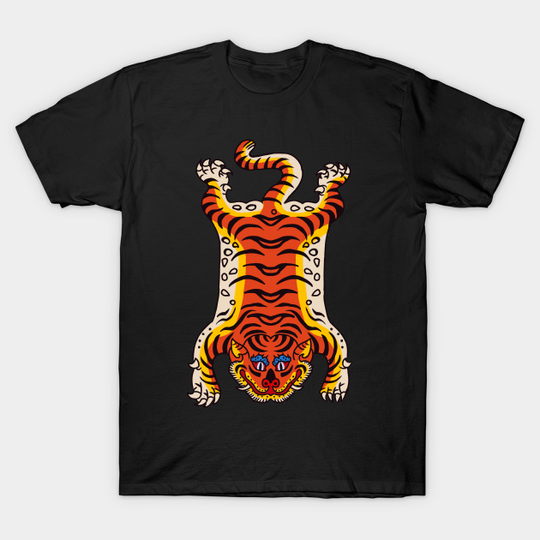 Discover tiger rug - Tiger - T-Shirt