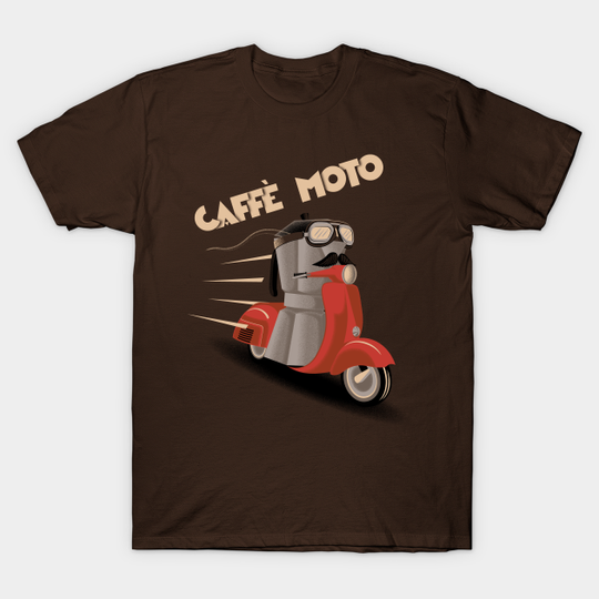 Discover Café Moto - Coffee - T-Shirt