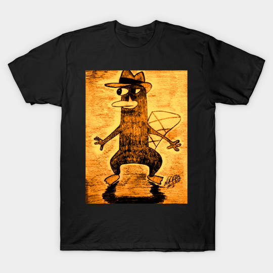 Discover PERRY THE PLATYPUS - Cartoons - T-Shirt