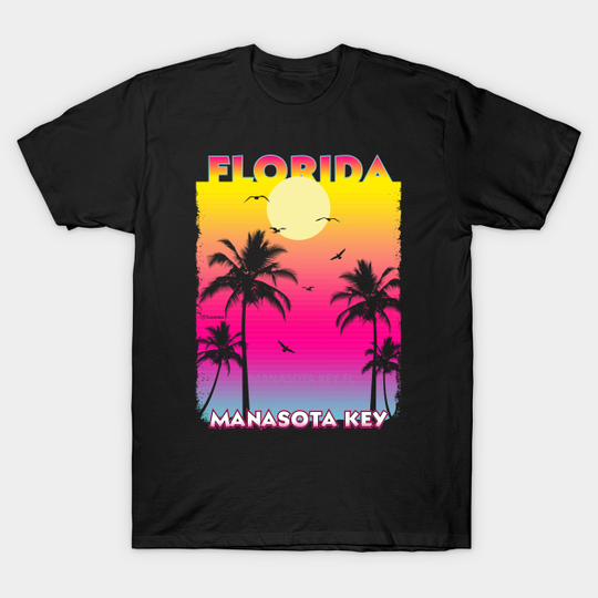 Discover Manasota key Florida FL - Manasota Key - T-Shirt