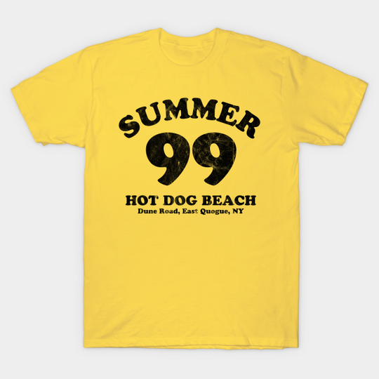 Discover HOT DOG BEACH SUMMER 99 LONG ISLAND NY - Long Island New York - T-Shirt