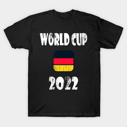Discover Germany Football - World Cup Qatar 2022 - T-Shirt