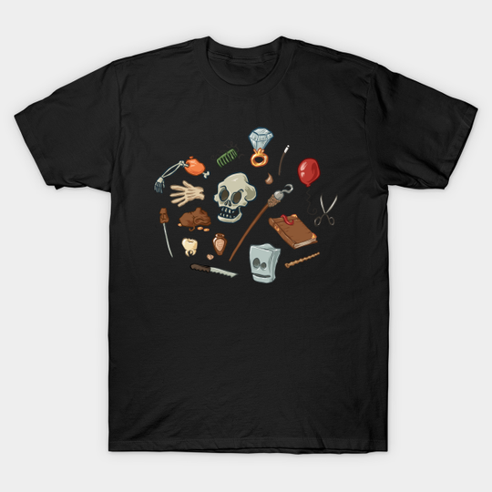 Discover Monkey Island 3 Inventory - Monkey Island - T-Shirt