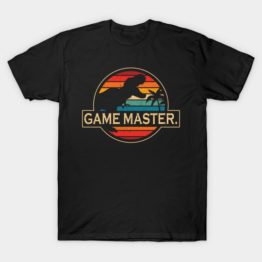 Discover Game Master. Dinosaur - Game Master - T-Shirt