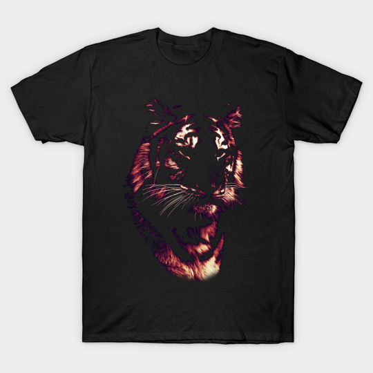 Discover tiger, colored tiger - Tiger Colored Tiger - T-Shirt