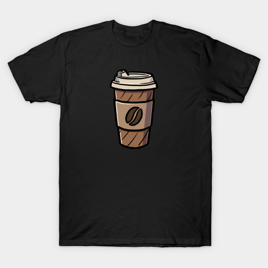 Discover Coffee Cup - Coffee - T-Shirt