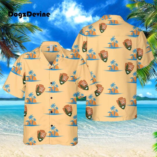 Discover National Park Service Hawaiian Shirt