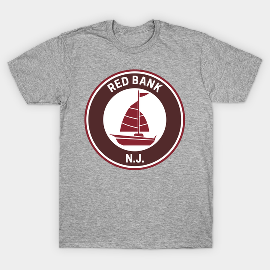 Discover Vintage Red Bank New Jersey - Red Bank New Jersey - T-Shirt
