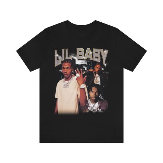 Discover Lil Baby Classic Vintage Bootleg Rap T Shirt