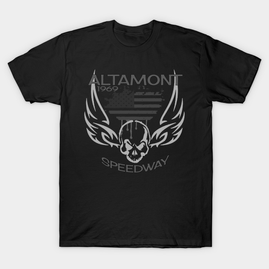Discover Altamont Speedway - Altamont Speedway America - T-Shirt