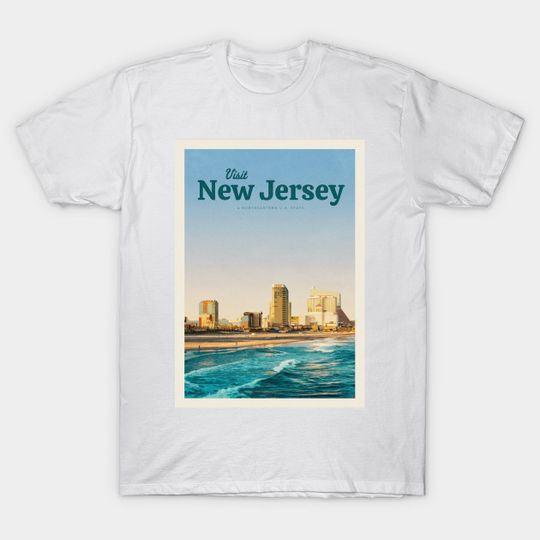 Discover Visit New Jersey - New Jersey - T-Shirt