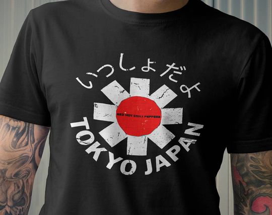 Discover Red Hot Chili Peppers Tokyo Japan T-Shirt