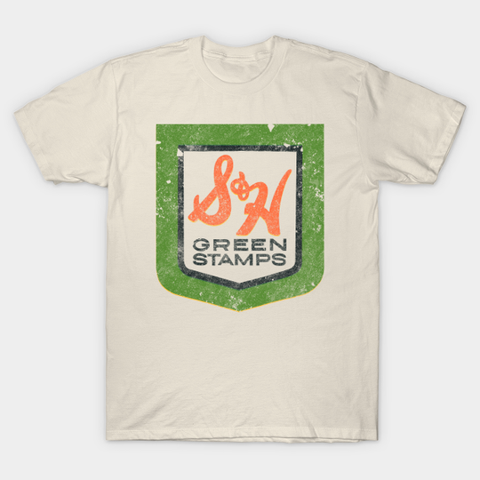 Discover Green Stamps distressed - Green Stamps - T-Shirt