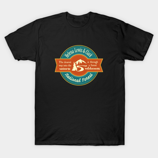 Discover Helena-Lewis & Clark National Forest - Helena Lewis Clark National Forest - T-Shirt