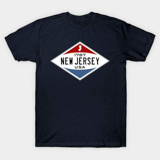 Discover NEW JERSEY - Dmnd - New Jersey - T-Shirt
