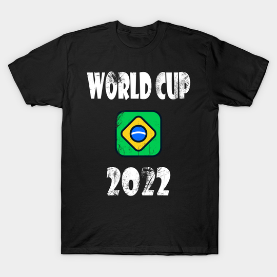 Discover Brazil Football - World Cup Qatar 2022 - T-Shirt