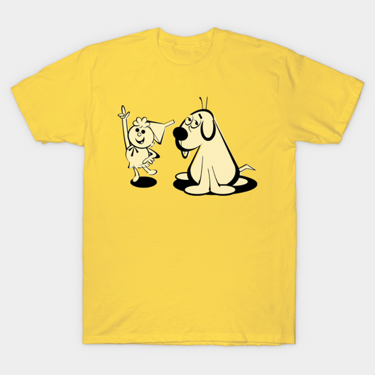 Discover Tom Terrific and Manfred the Wonder Dog - Cartoons - T-Shirt