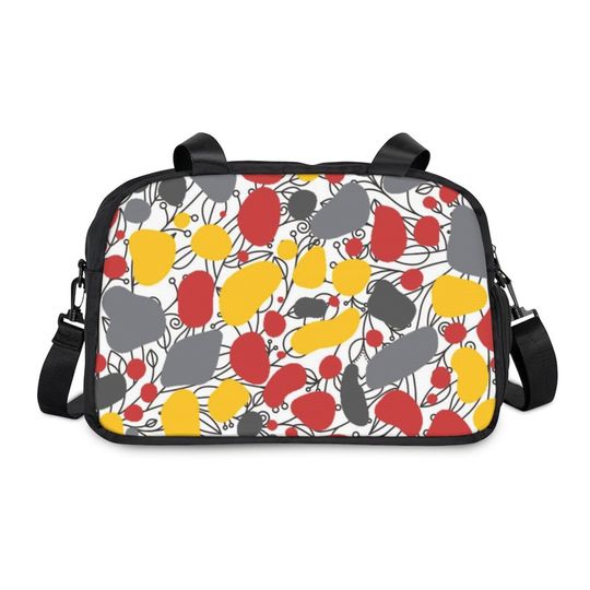 Discover FITNESS HAND BAG - Yoga Workout Printed Large Capacity Handbag - Gym Accessories Bag