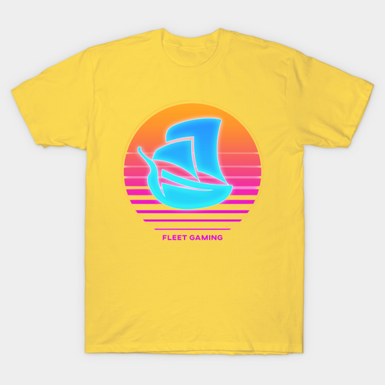 Discover Fleet gaming vapor wave - Vaporwave - T-Shirt