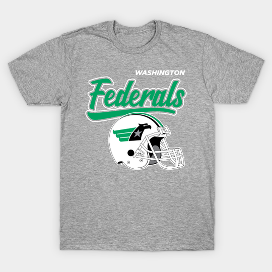 Discover Washington Federals Throwback - Usfl - T-Shirt