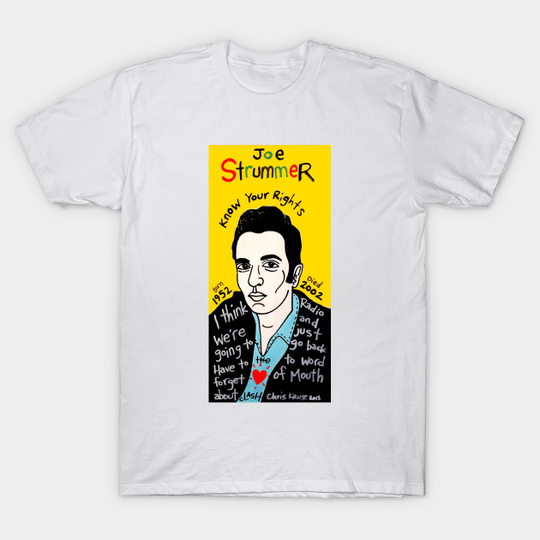 Discover Joe Strummer - Joe Strummer - T-Shirt