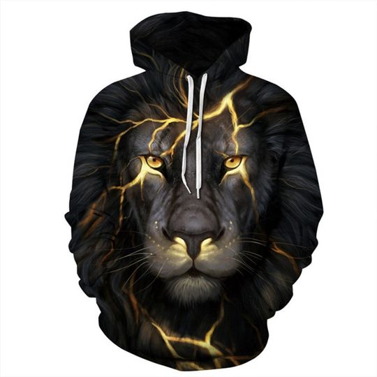 Discover Lion 3d Hoodie, Lion 3d Hoodie