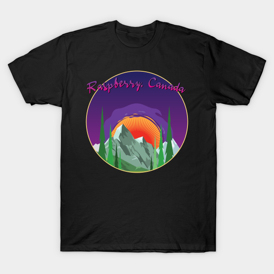 Discover Raspberry Canada - Raspberry Canada - T-Shirt