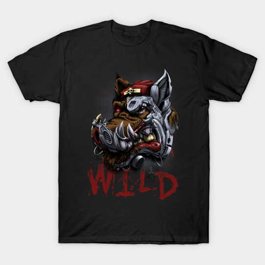 Discover wild boar - Wild Boar - T-Shirt