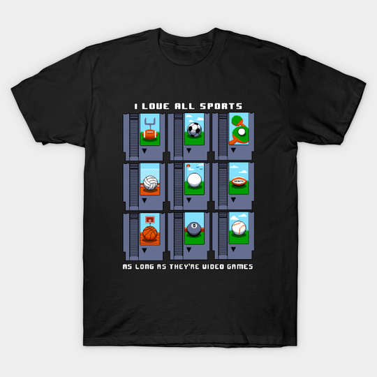 Discover I Love All Sports - Sports - T-Shirt