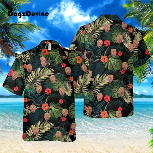 Discover Personalized Your Face Hawaiian Shirt