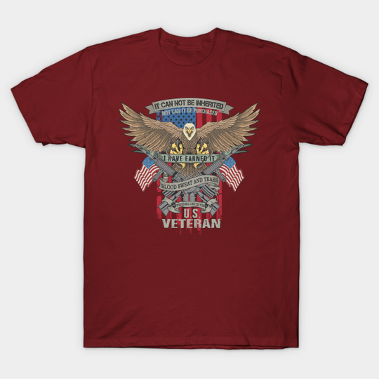 Discover American eagle veteran emblem - American Eagle Veteran Emblem - T-Shirt