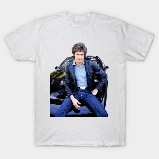 Discover Knight Rider KITT, David Hasselhoff - Knight Rider - T-Shirt