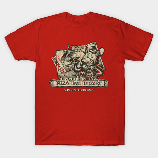 Discover Pizza Time Theatre - Chuck E Cheese - T-Shirt