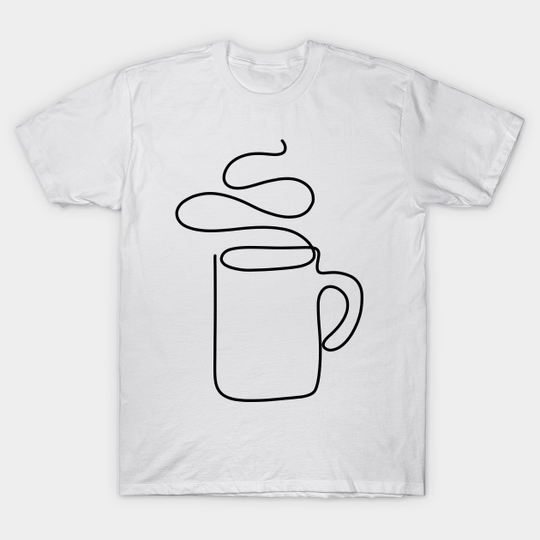 Discover Cup Lineart - Cup Of Tea - T-Shirt
